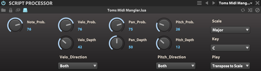 Toms Midi Mangler for UVI Falcon